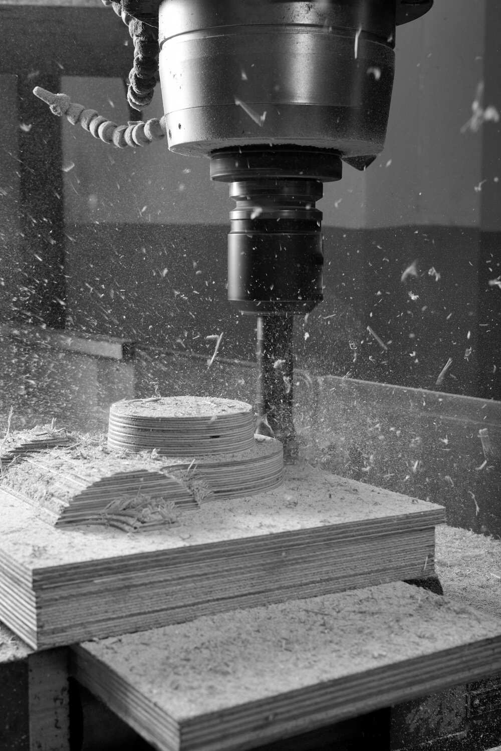 cnc milling machine, wood